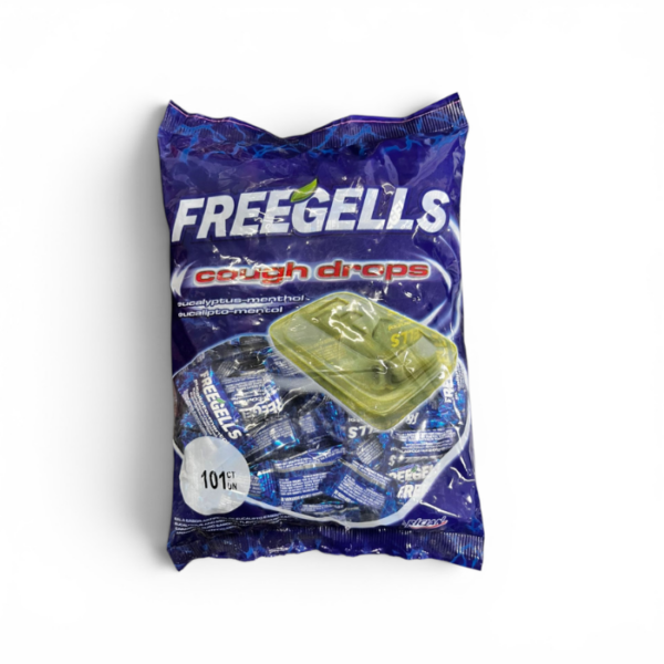 Freegells -Cough Drops Eucalipto y Mentol