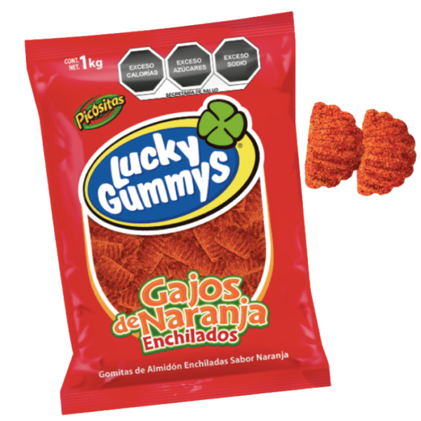 Gajos de Naranja enchilados